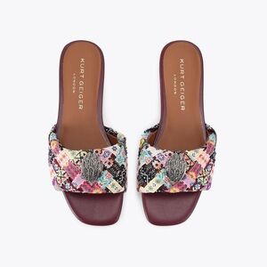 New KURT GEIGER LONDON KENSINGTON FLAT SANDAL